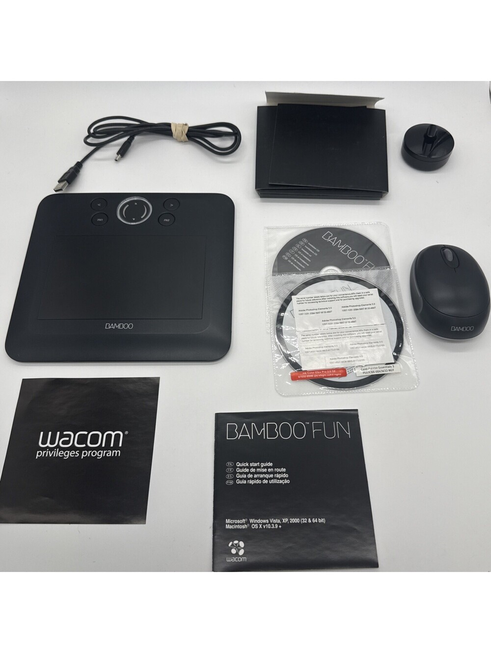 Wacom Bamboo Fun Tablet CTE-450 - No Stylus Pen Included